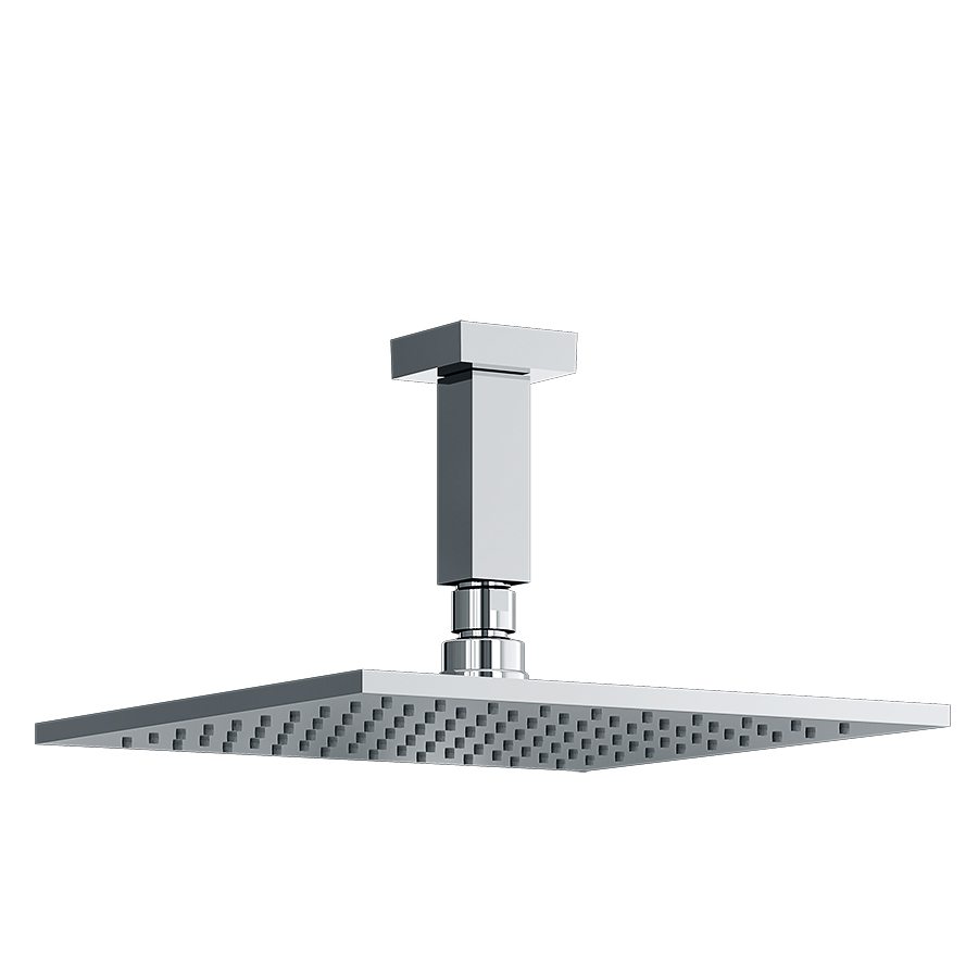 Ducha Articulada de Teto Fani Platina – Haste 10cm e Bojo 25cm